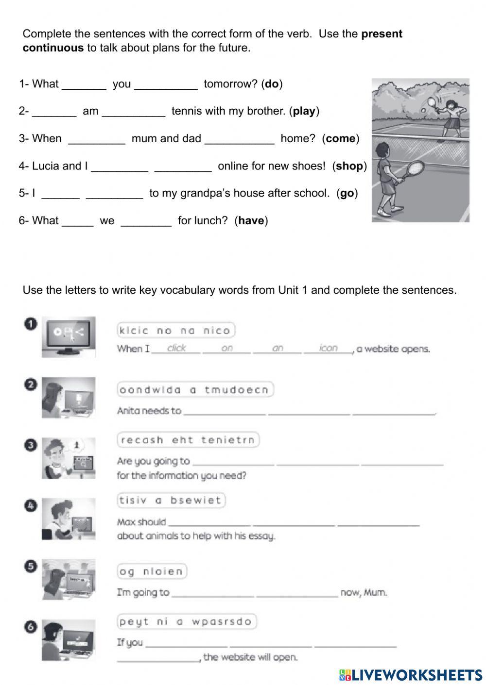 Unit 1 Reinforcement