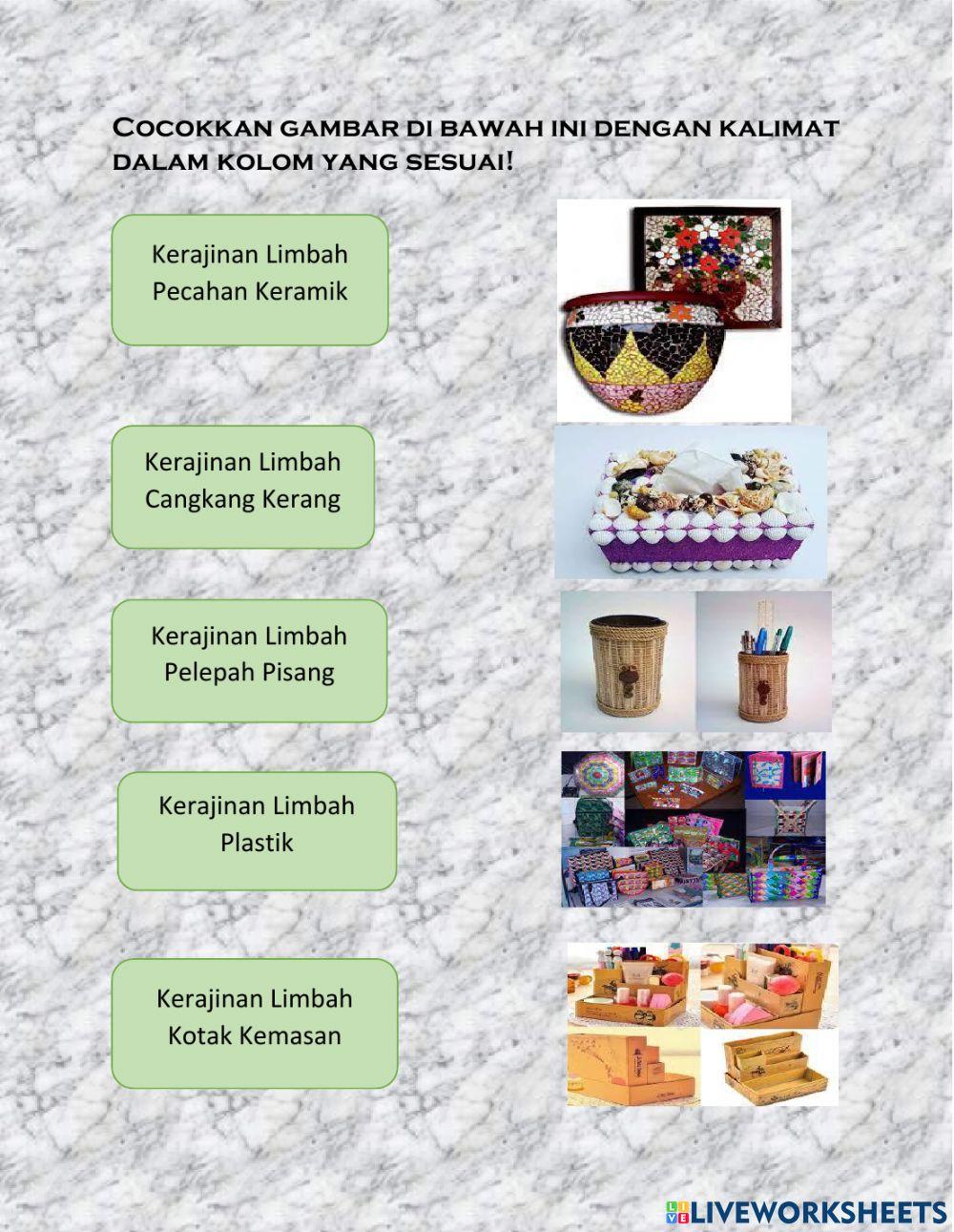 Kerajinan Limbah Lunak