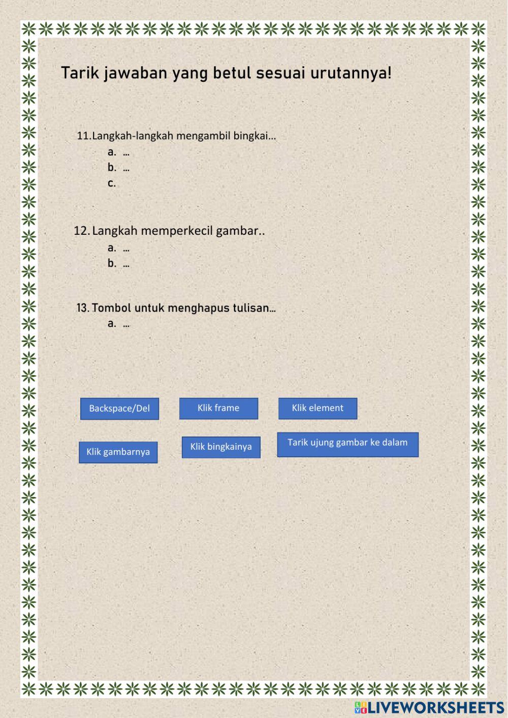 Latihan 2 soal canva g1