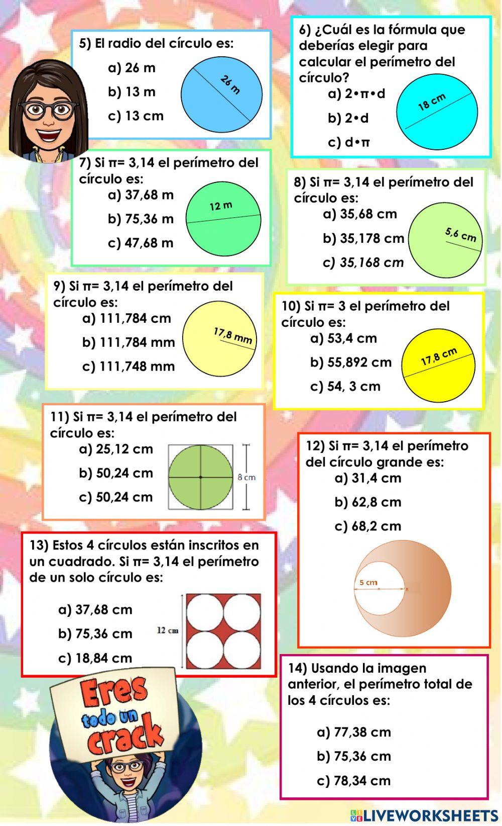 7mo-Perímetro del círculo (2)