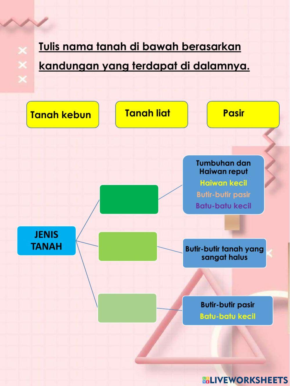 Sains Tahun 1 (Bumi)