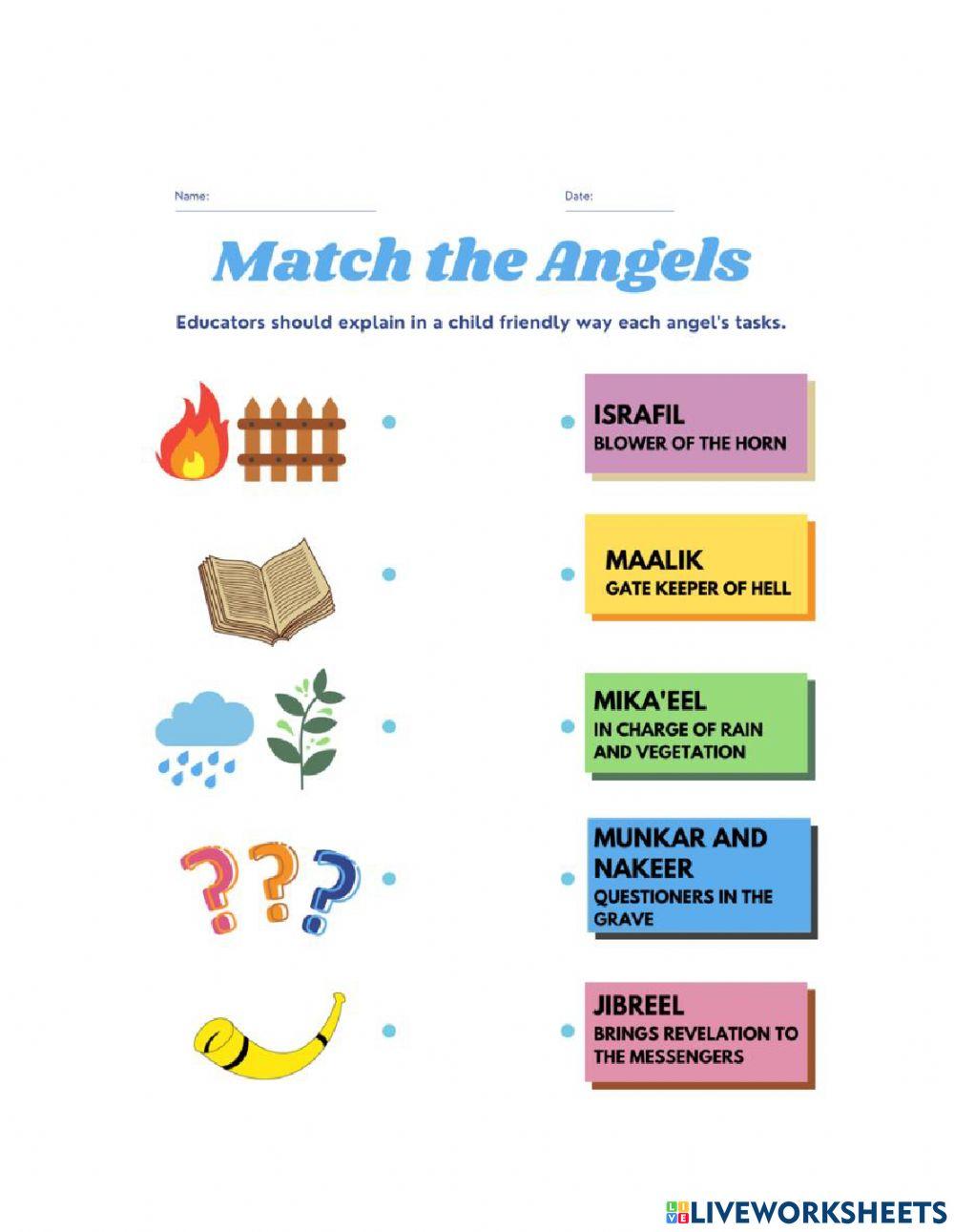 the-angels-1562649-safinahabib-liveworksheets