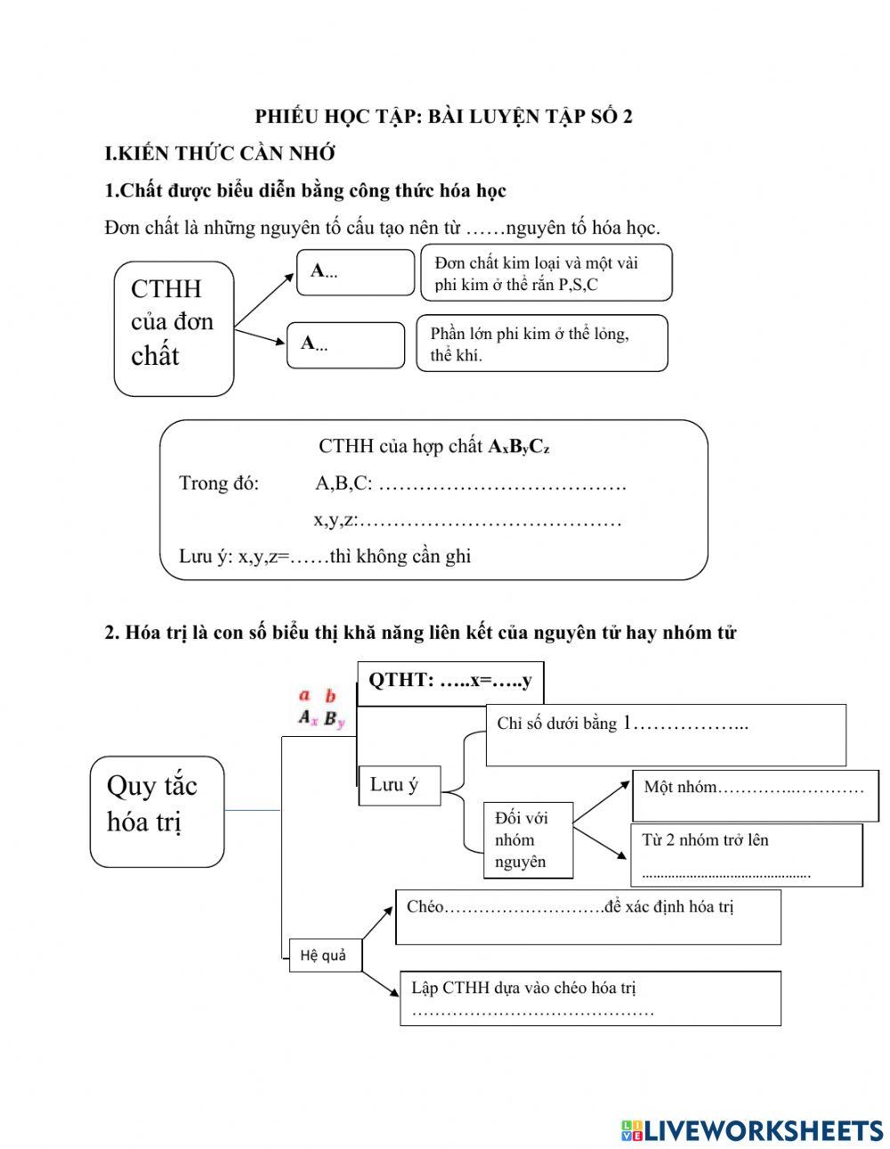 Bài luyện tập số 2