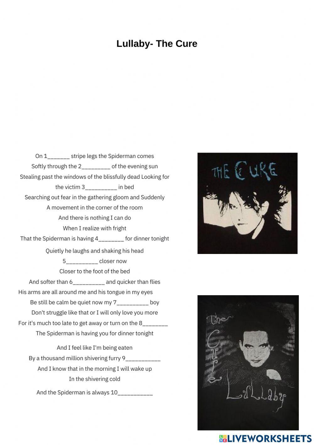 Lullaby- The cure