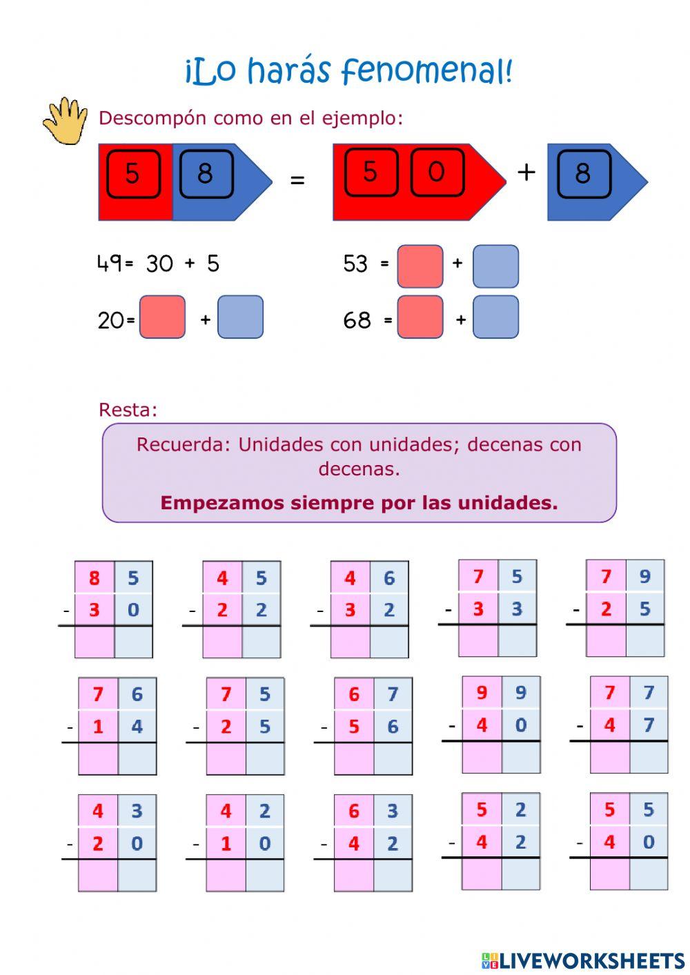 FICHA 5 Refuerzo Cálculo