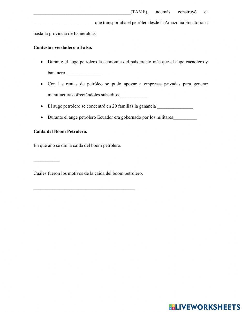 El boom petrolero-Tb