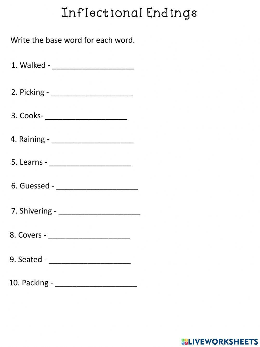 inflectional-endings-worksheet-2-worksheet-live-worksheets