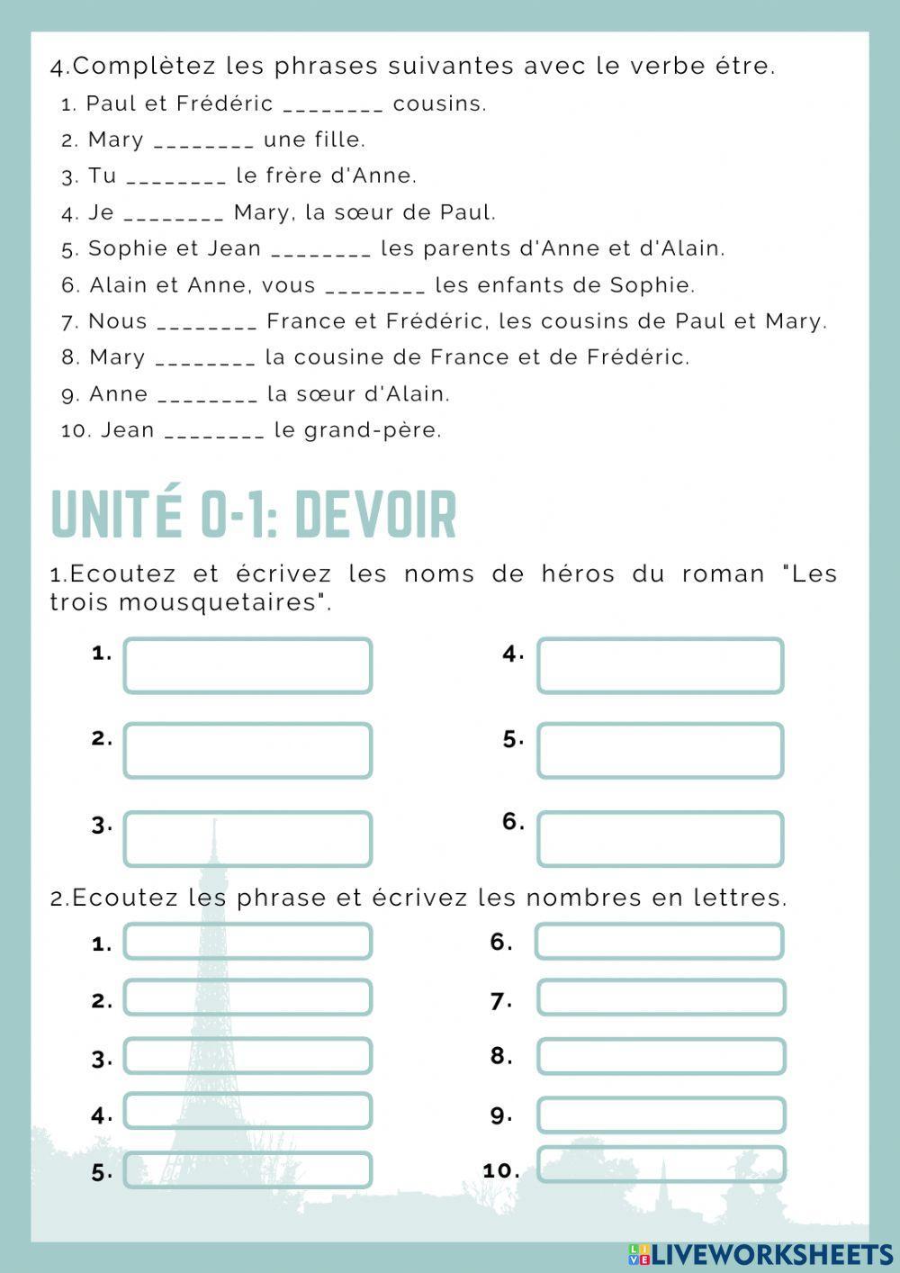 Le nouveau taxi! A1 Unite 0-1