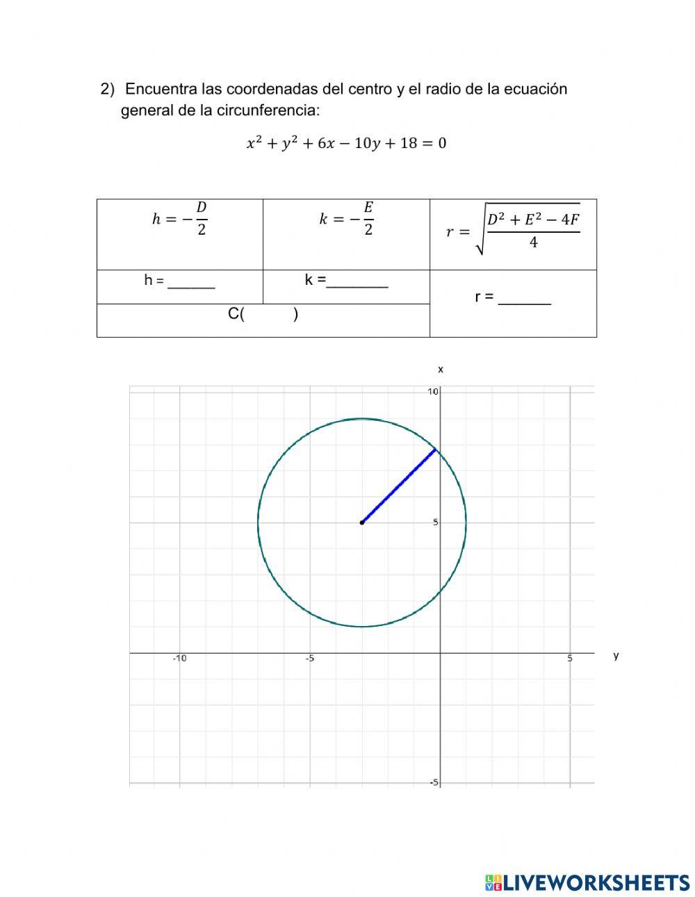 Examen de Matemáticas III