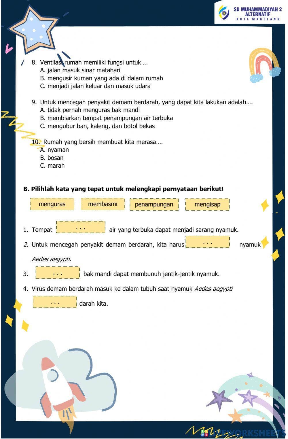 Bahasa Indonesia Tema 4 Subtema 1