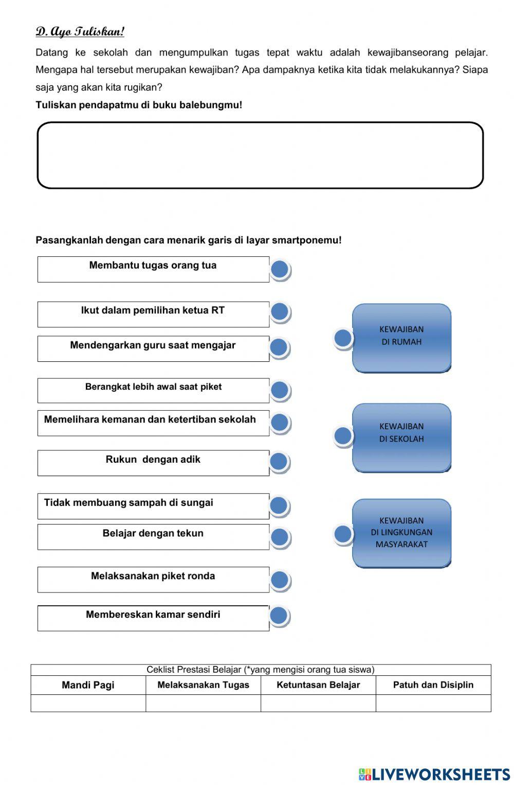Pelaksanaan Hak, Kewajiban dan Tanggung Jawab