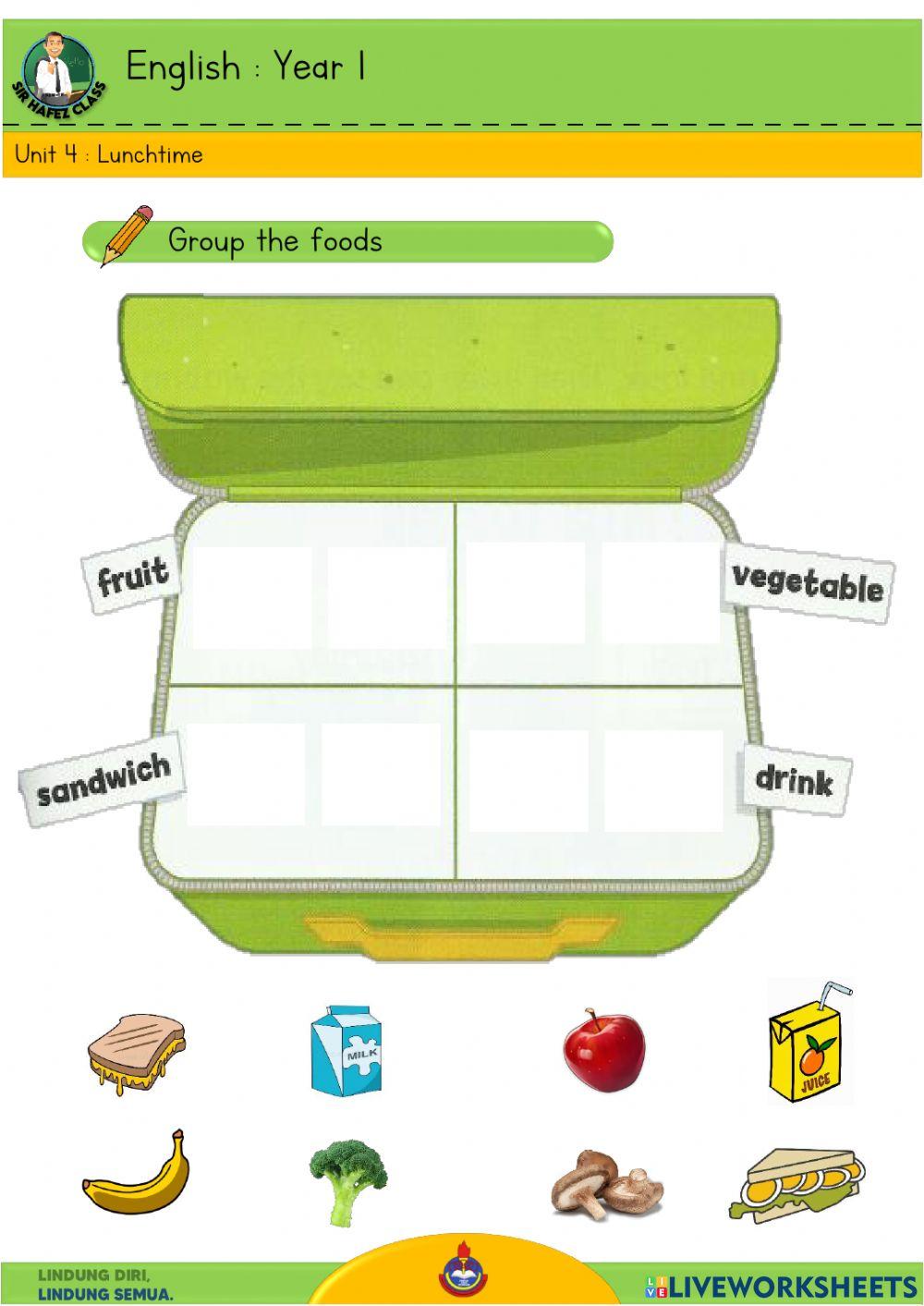 English Y1 - Lunchtime 25