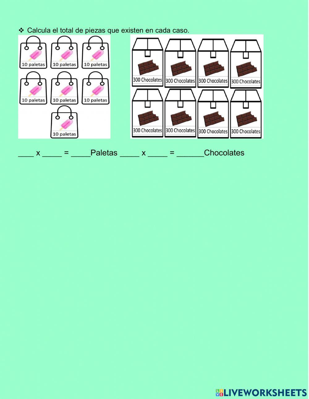 Por unidades, decenas y centenas