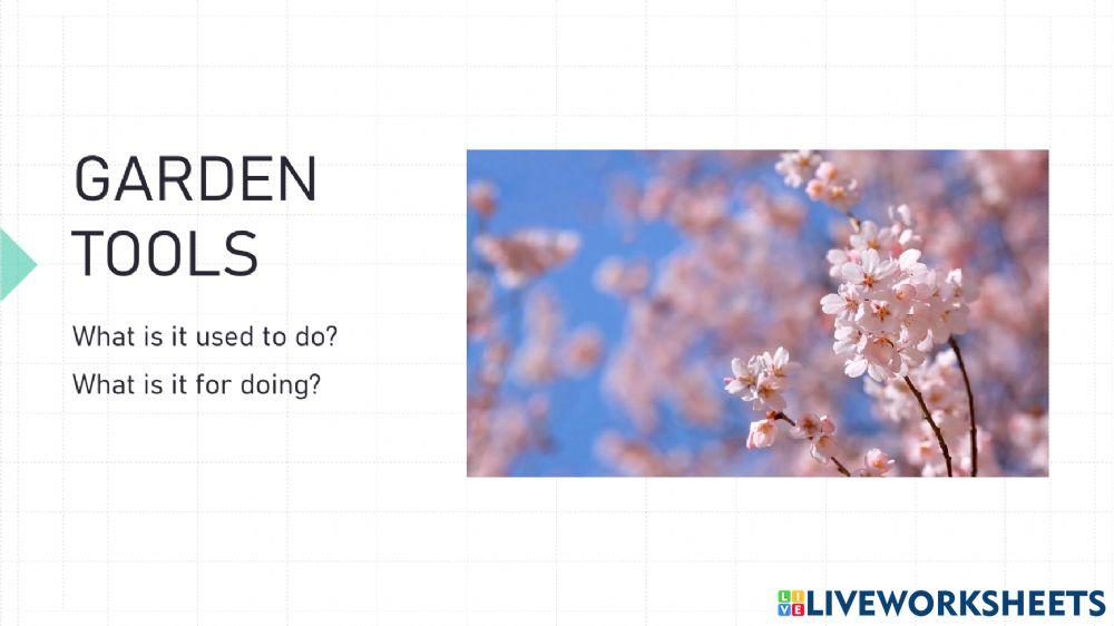 Garden tools and uses 1