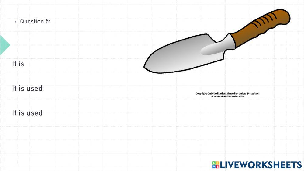 Garden tools and uses 1