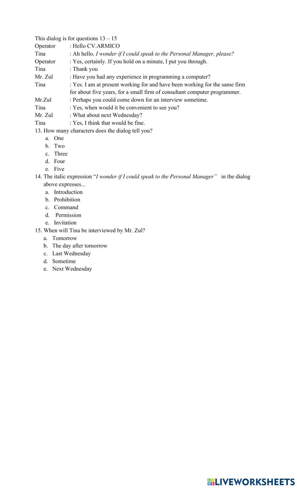 Remedial mid bahasa inggris