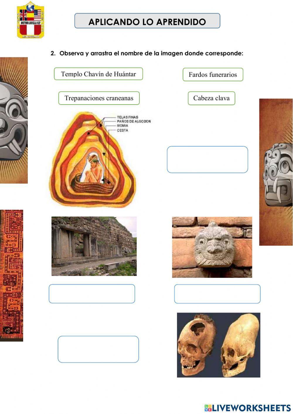 Culturas Chavín - Paracas