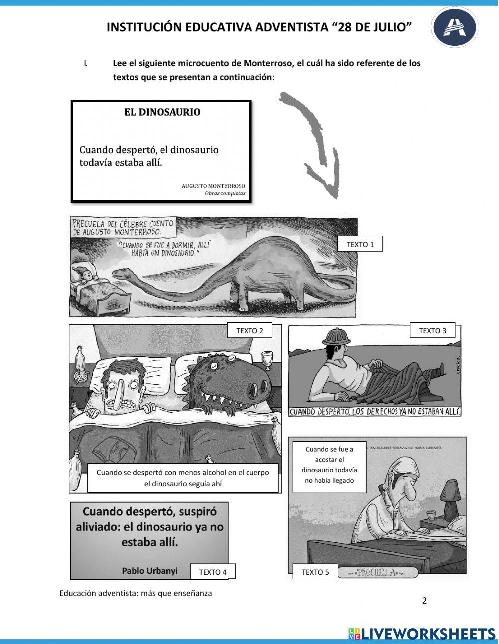 Intertextualidad: diálogo entre textos