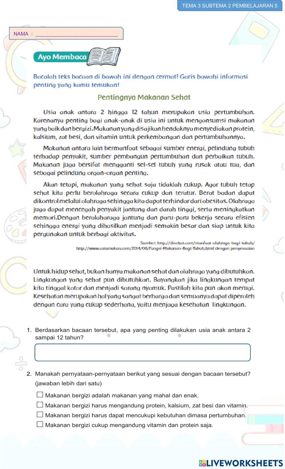 Tema 3 subtema 2 pembelajaran 5