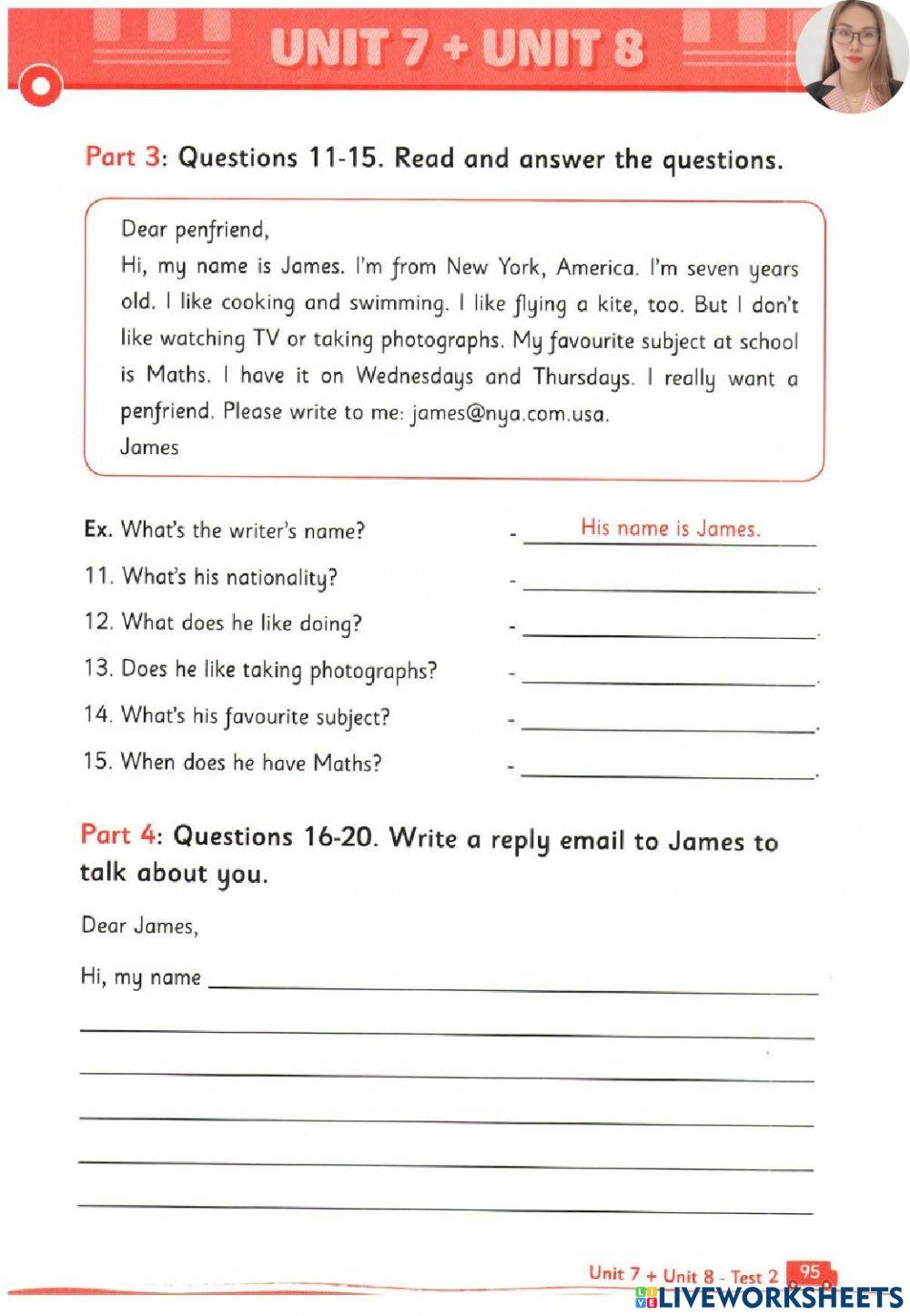 G4- u 7+8- test 2- writing