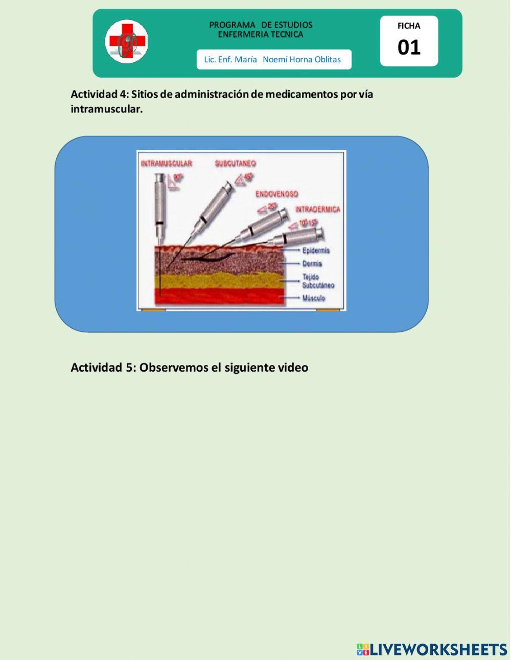 Inyeccion intramuscular