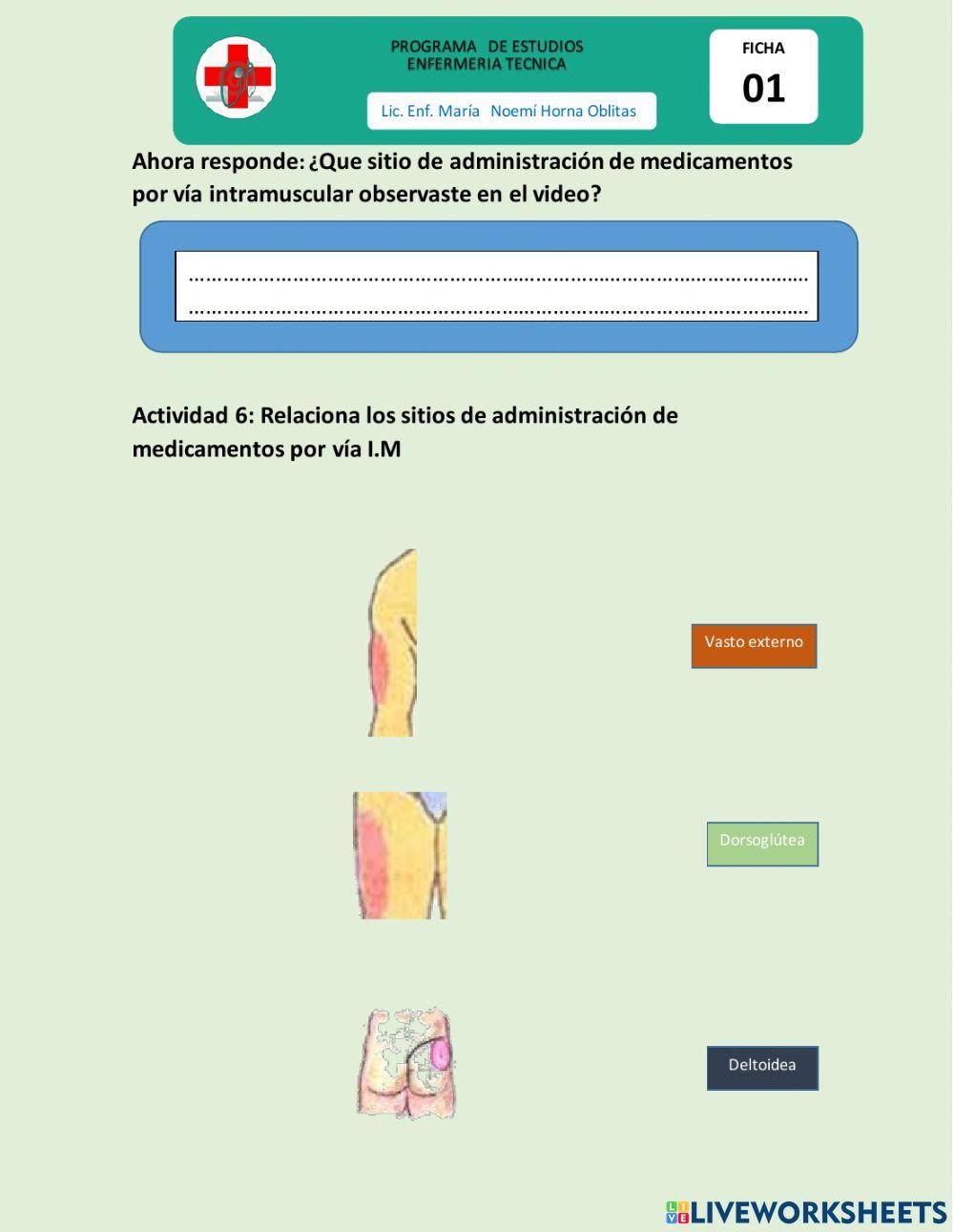 Inyeccion intramuscular