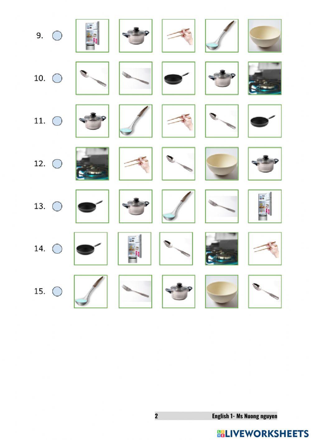 E1U5 My kitchen (Prac) (Ms Nuong Nguyen)