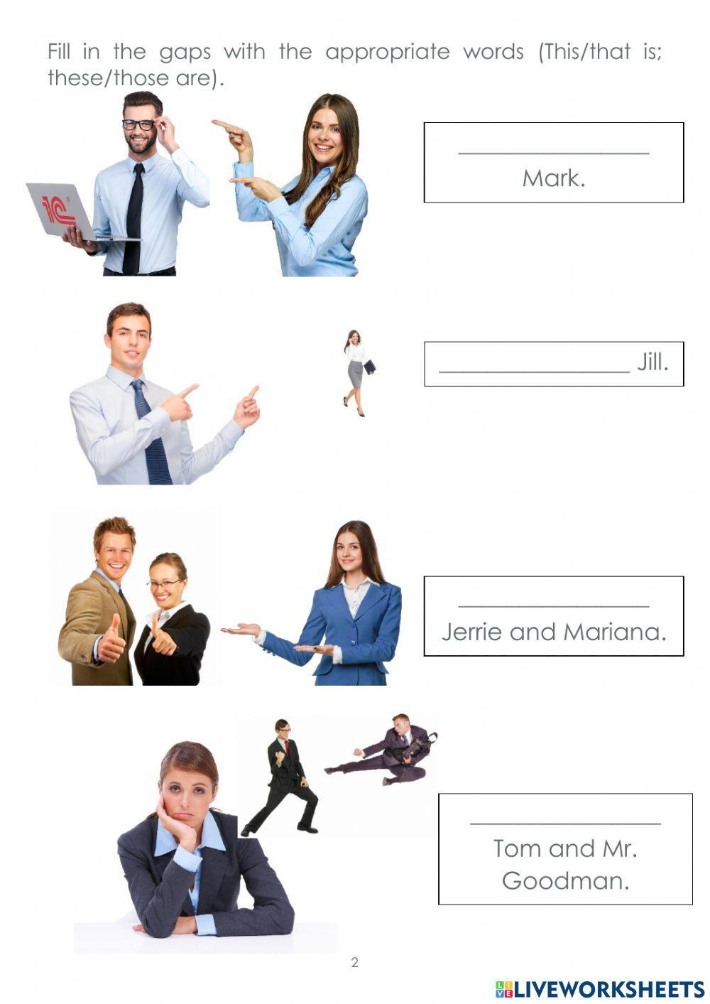 Demonstratives at the office