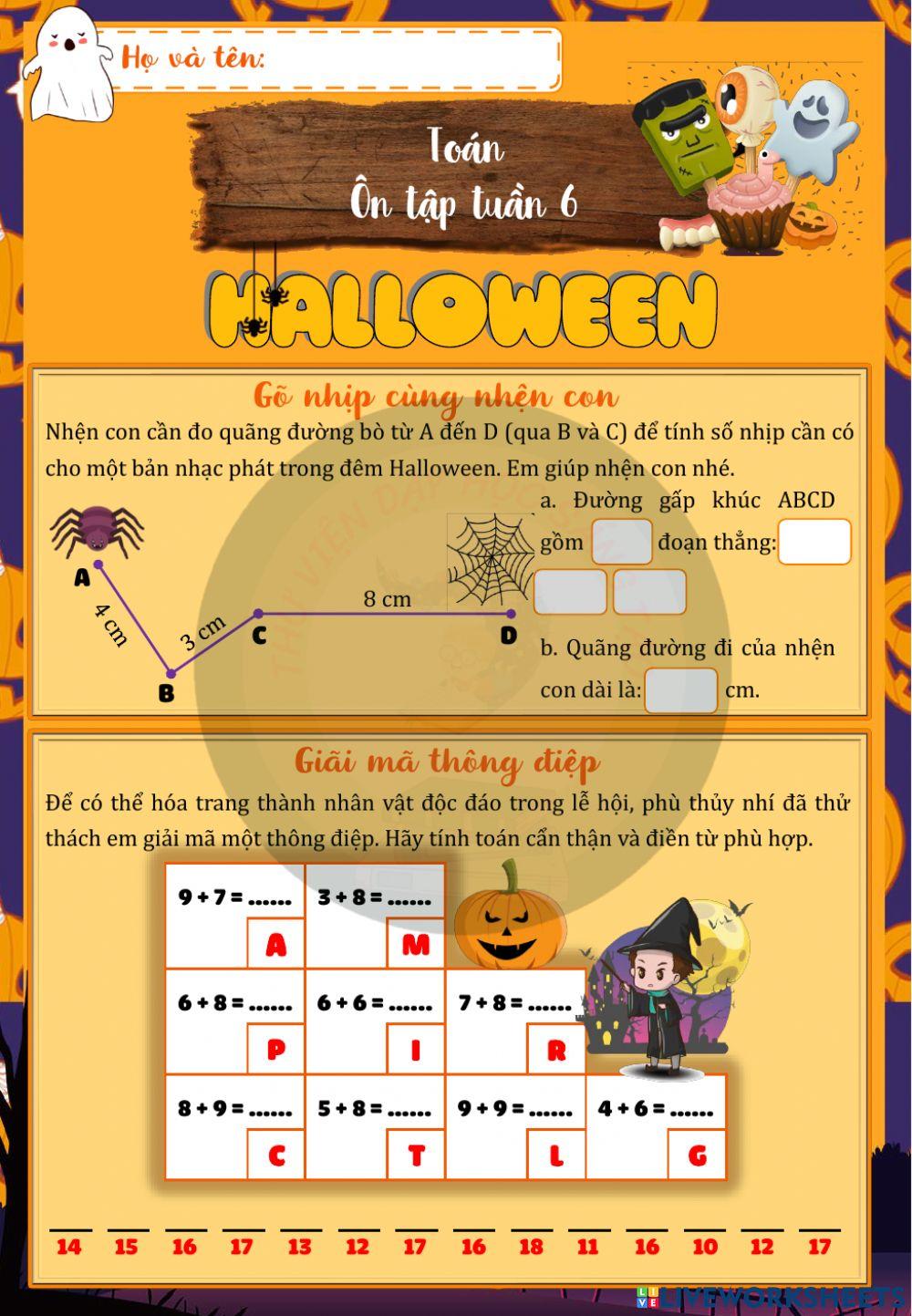 Phiếu bài tập cuối tuần 6