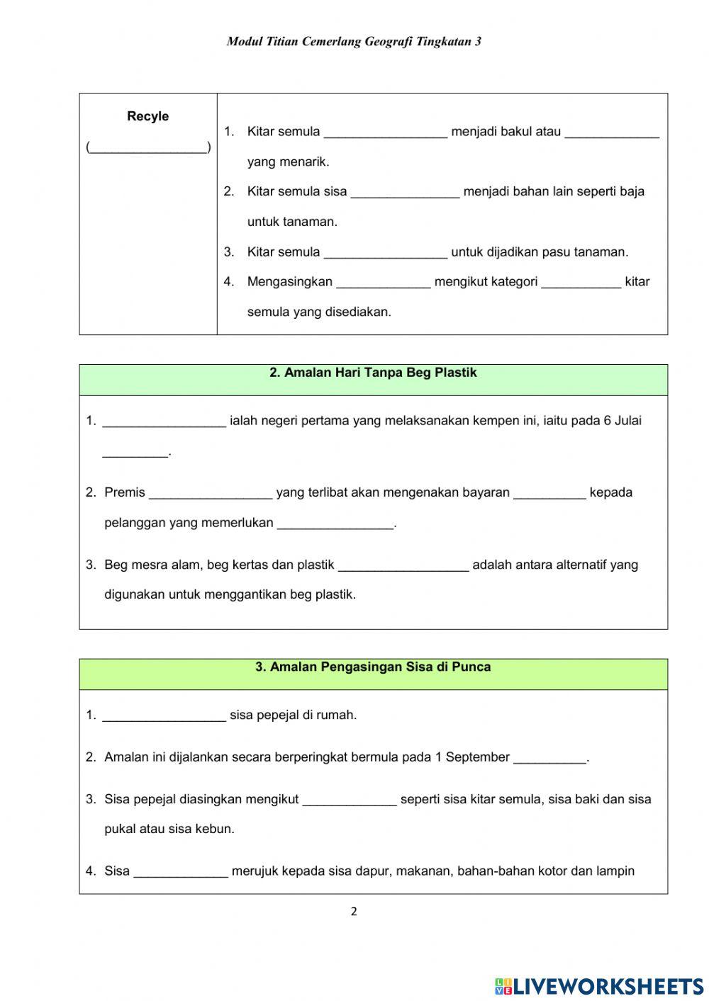 Geografi T3 Bab 11 (11.3) Geografi T3 Bab 11 (11.3)