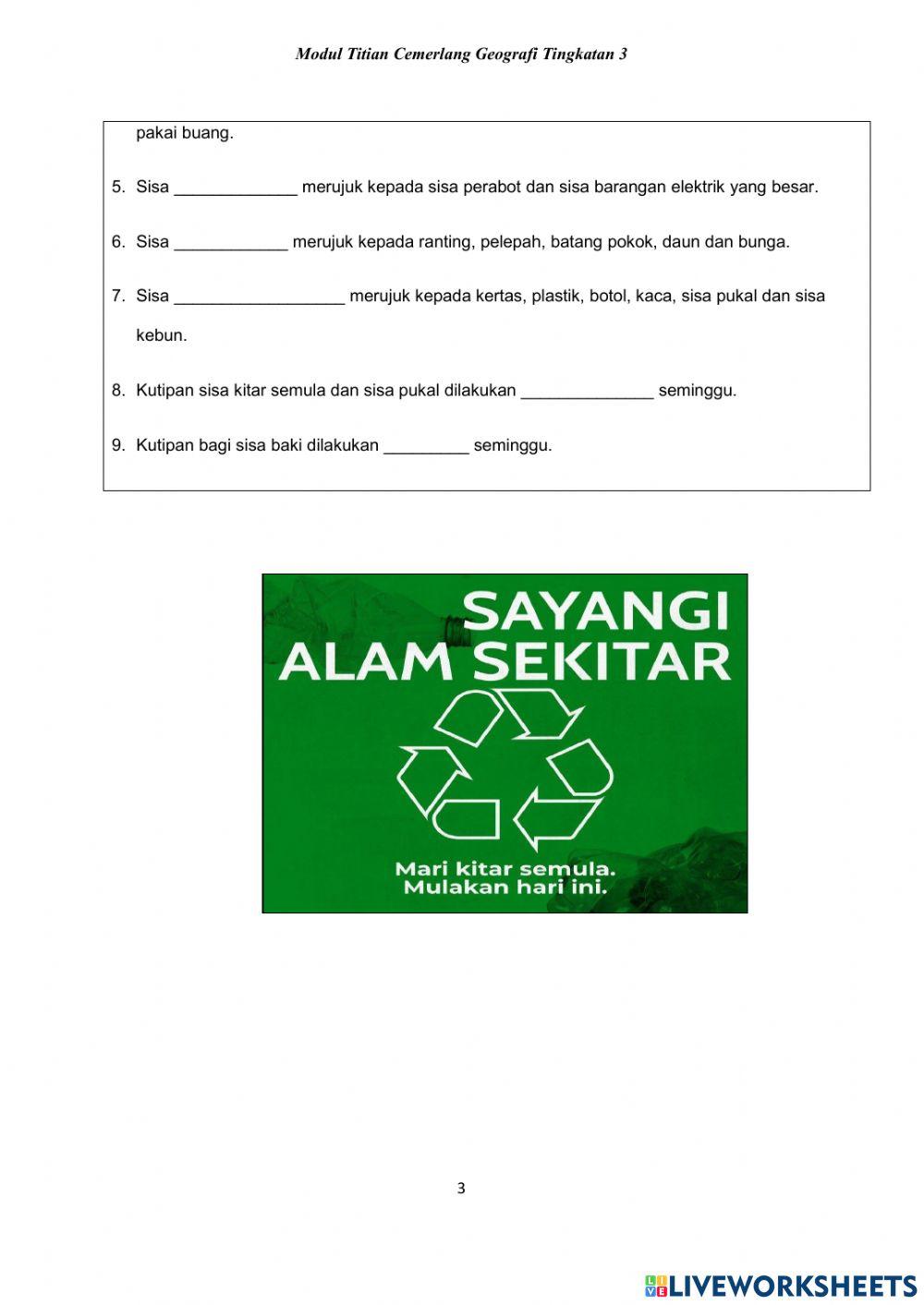 Geografi T3 Bab 11 (11.3) Geografi T3 Bab 11 (11.3)