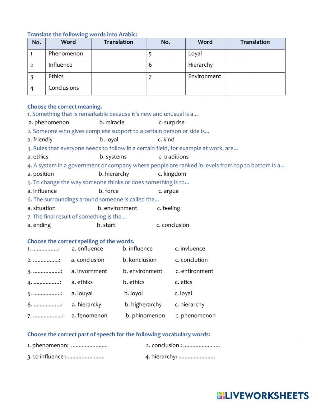 103 T7: Interpersonal skills 2