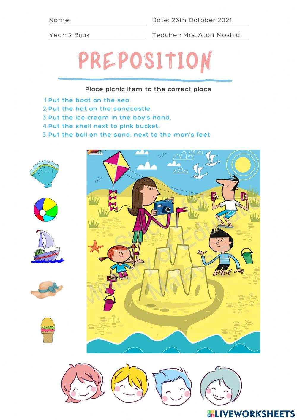 Preposition by Mrs. Aton Moshidi