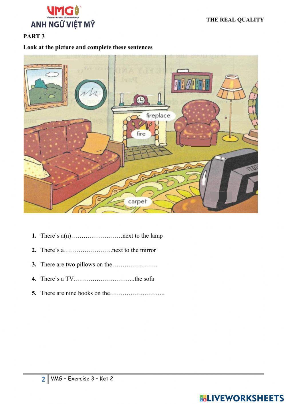 Ket 2 - Online Practice - Test 3