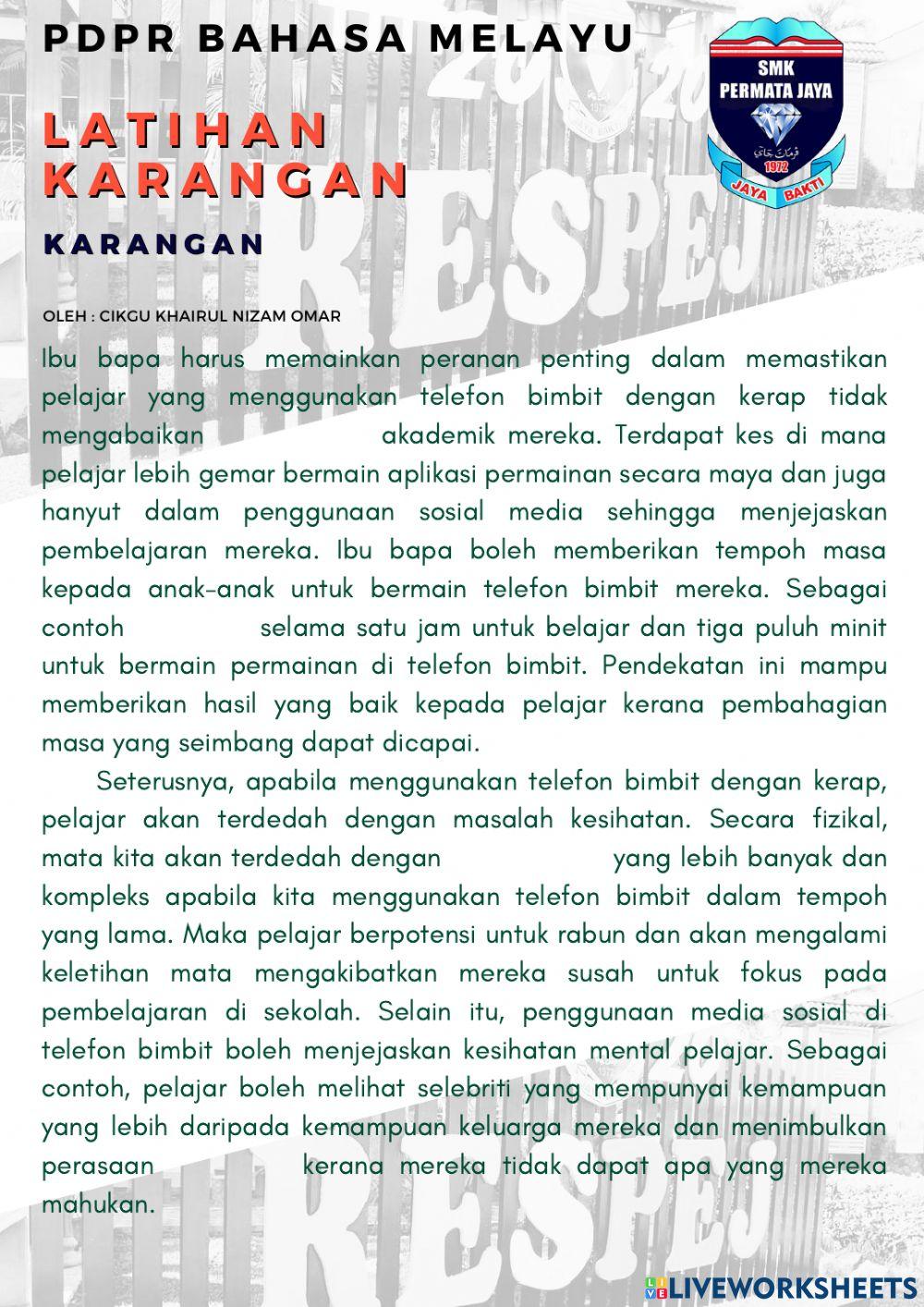 Karangan 13