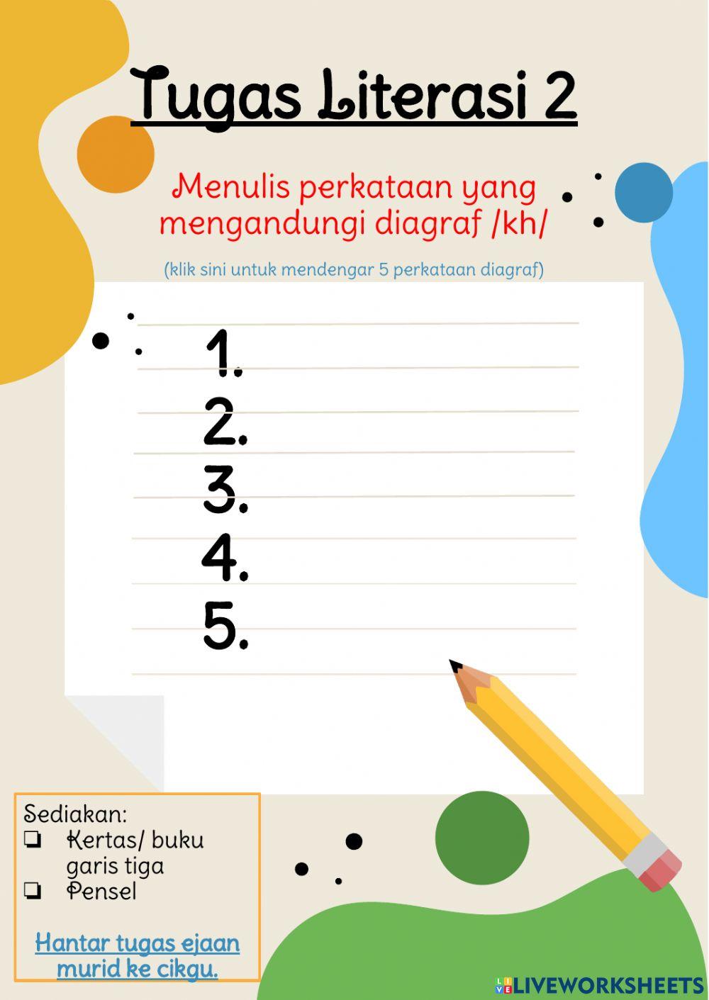 Diagraf -kh- bahagian 2