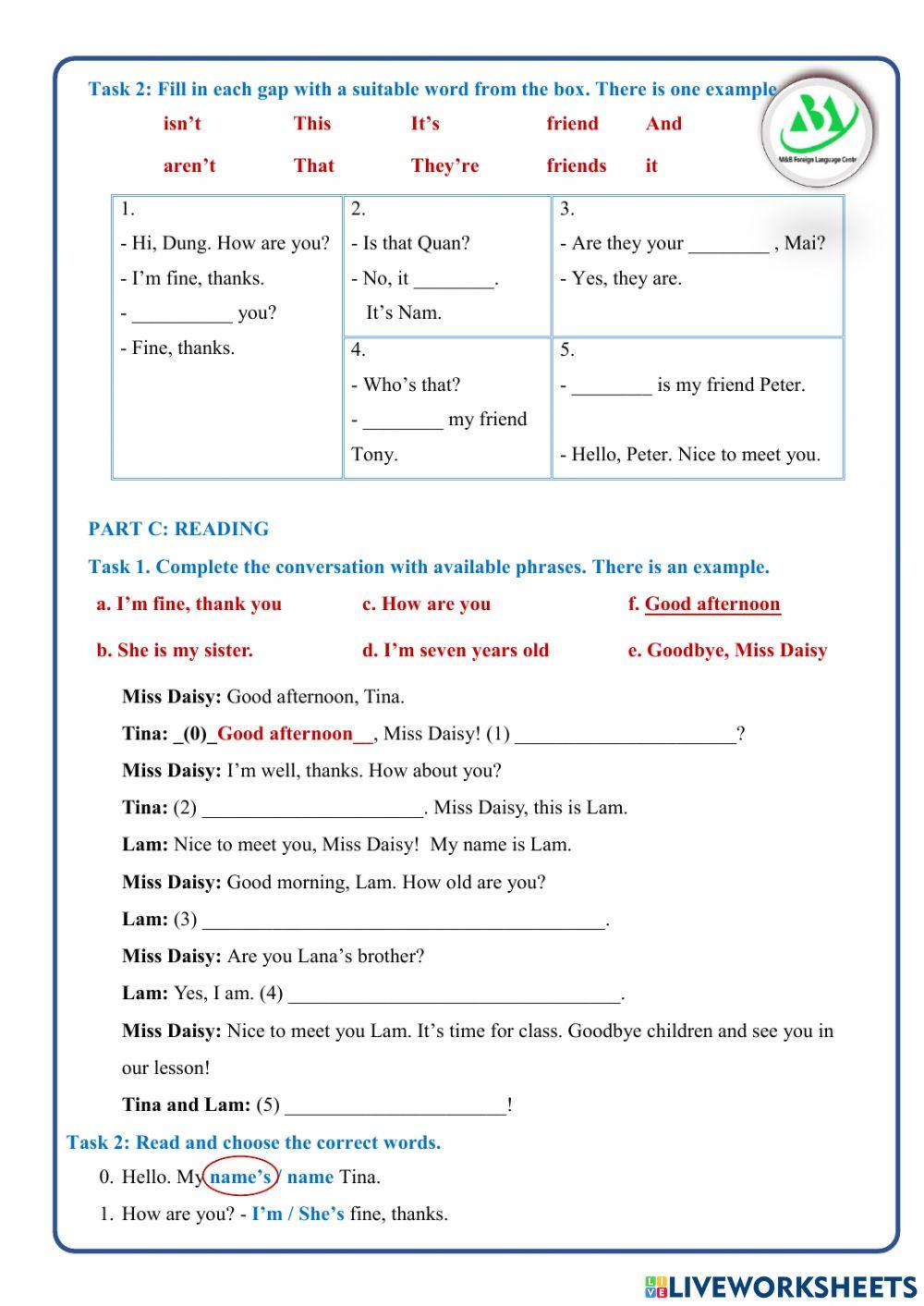 Mid-term 3 - Grade 3