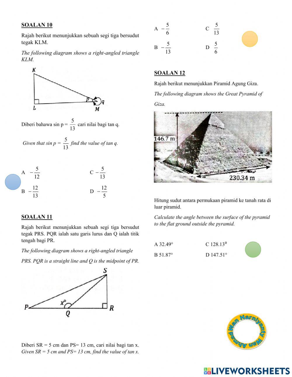 Bab 6 nisbah dan graf fungsi trigometri