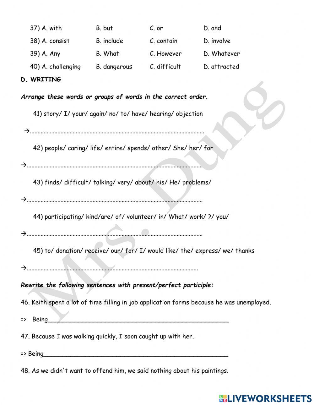 Review Unit 4 E11 No2