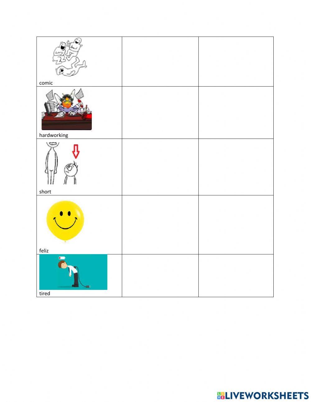 Pluarl adjectives in spanish