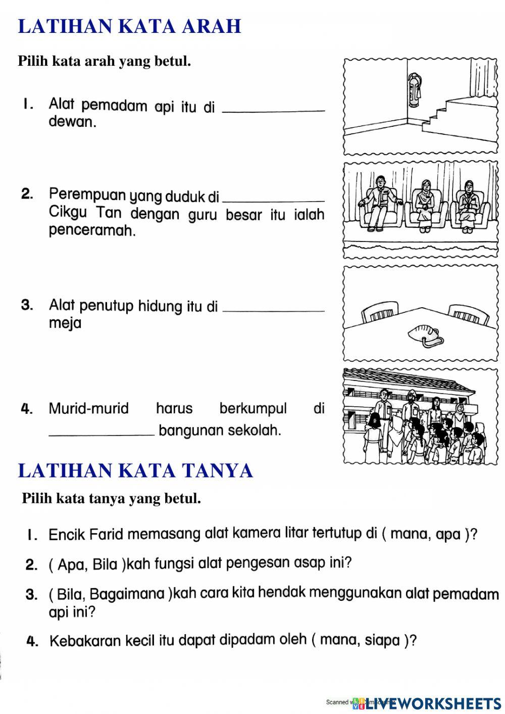 Latihan tatabahasa