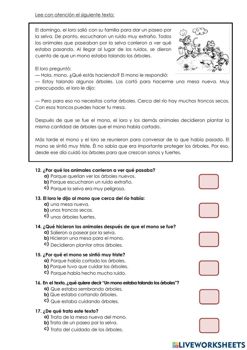 Comprensión de Textos Escritos 3