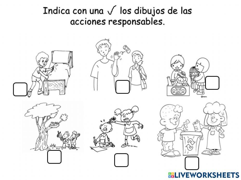 Acciones responsables