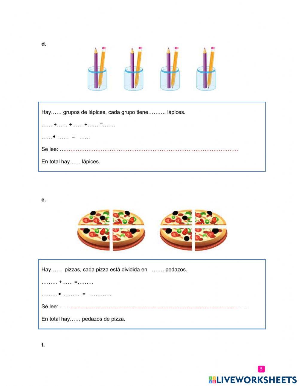 Multiplicación con suma reiterada