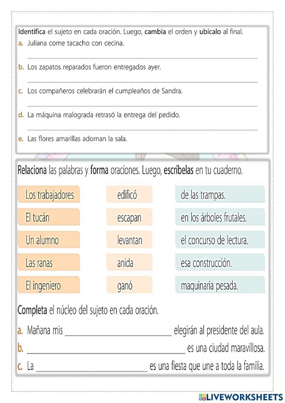 Estructura del sujeto