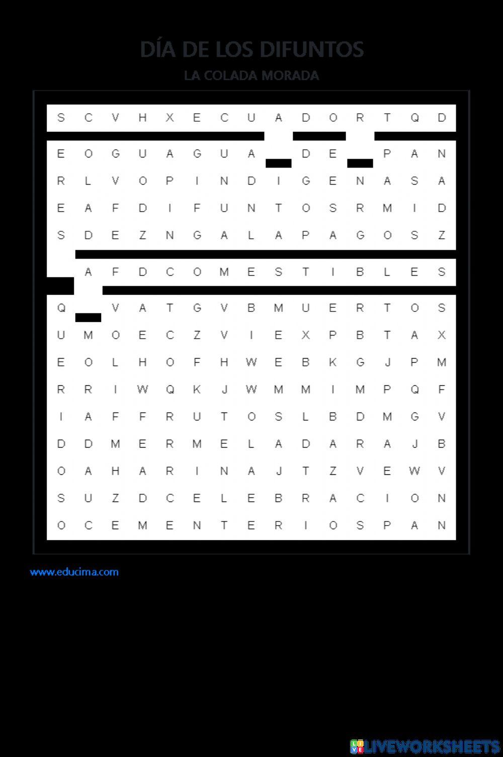 Día de los difuntos