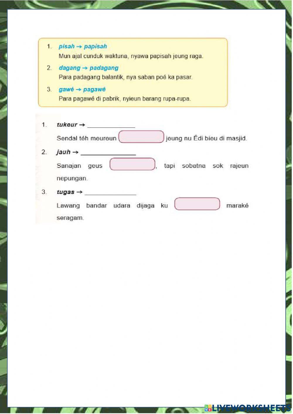 Mikawanoh robahna kecap