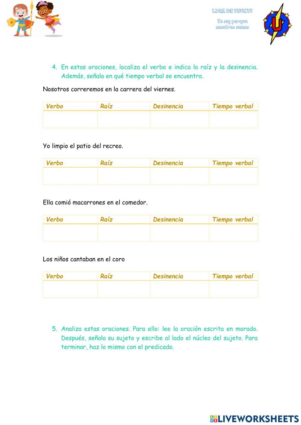 Examen1 de lengua 6º