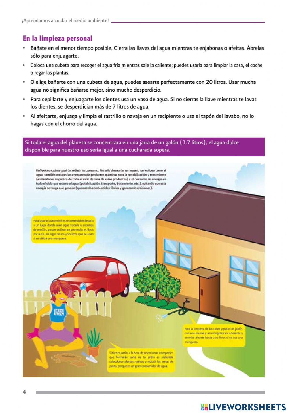 Cuidado del medio ambiente