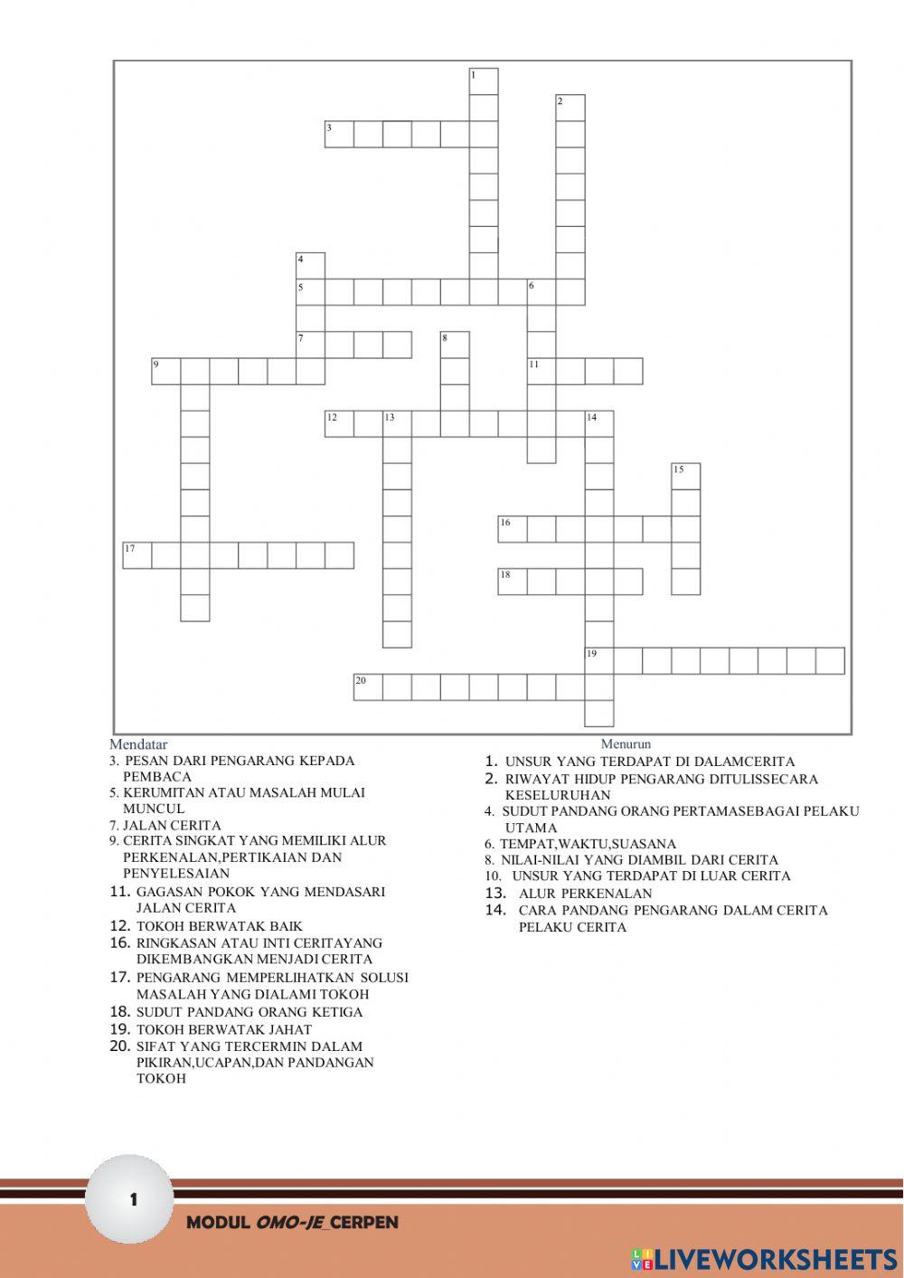 Nilai kehidupan cerpen kd 3.8